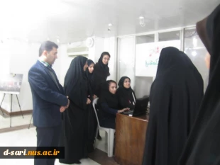 بازدید خانم دکتر علوی از ورکشاپ دانشجویی