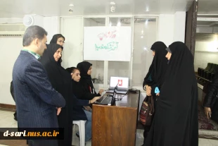 بازدید مسئولین مرکز از ورکشاپ