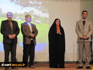 حضور خانم دکتر علوی در جشنواره نقاشی و انشاء نویسی دانش آموزان در اداره منابع طبیعی بمناسبت هفته منابع طبیعی