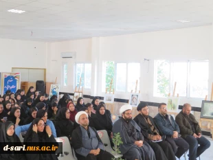 برگزاری مراسم به مناسبت هفته بسیج و ایام فاطمیه در آموزشکده فنی و حرفه ای قدسیه ساری 7
