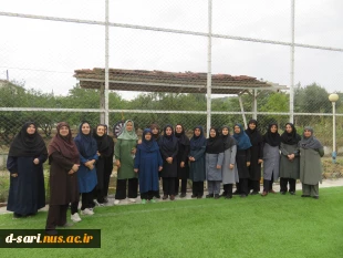  به مناسبت بزرگداشت هفته دفاع مقدس ، برگزاری همایش پیاده روی و مسابقات ورزشی در زمین  چمن مصنوعی آموزشکده ملی مهارت دختران ساری 4