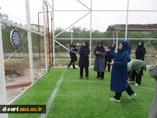  به مناسبت بزرگداشت هفته دفاع مقدس ، برگزاری همایش پیاده روی و مسابقات ورزشی در زمین  چمن مصنوعی آموزشکده ملی مهارت دختران ساری 5