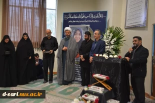 برگزاری مراسم یادبود همکار فقید دانشگاه ملی  مهارت  دختران  ساری، خانم پروین خصوصی و دیگر عزیزان از دست رفته منتسب به همکاران دانشگاه ملی مهارت استان مازندران 3