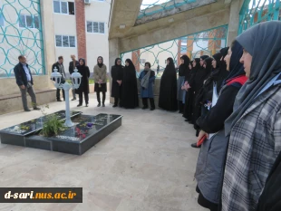 غبار روبی مزار شهدای گمنام آموزشکده دختران ساری به مناسبت بزرگداشت روز شهدا

 2