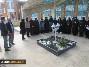 غبار روبی مزار شهدای گمنام آموزشکده دختران ساری به مناسبت بزرگداشت روز شهدا

 3
