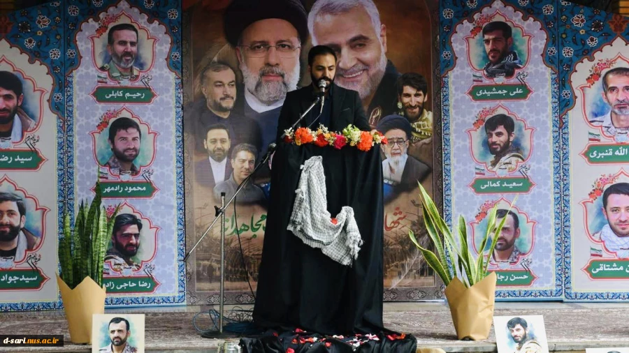 یادواره شهدای خانطومان و اولین سالگرد شهدای خدمت  در آموزشکده ملی مهارت دختران ساری 
 2
