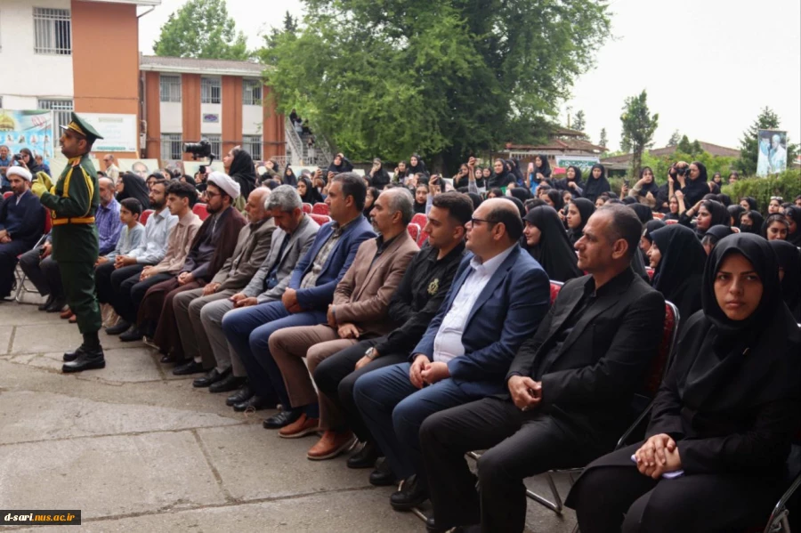 یادواره شهدای خانطومان و اولین سالگرد شهدای خدمت  در آموزشکده ملی مهارت دختران ساری 
 7