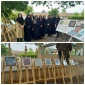 برگزاری نمایشگاه آثار دانشجویان با تمرکز بر هندسه نقوش با راهنمایی خانم مهدوی، مدرس گروه گرافیک در آموزشکده ملی مهارت دختران ساری