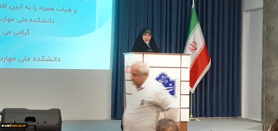 آیین افتتاح سالن همایش آموزشکده دختران قدسیه ساری
 6