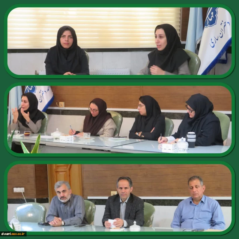برگزاری جلسه هم اندیشی اعضای هیأت علمی در آموزشکده  ملی مهارت دختران ساری