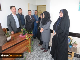 بازدید رییس دانشگاه ملی مهارت استان مازندران ازروند ثبت نام دانشجویان نوورود آموزشکده ملی مهارت دختران ساری 

 8