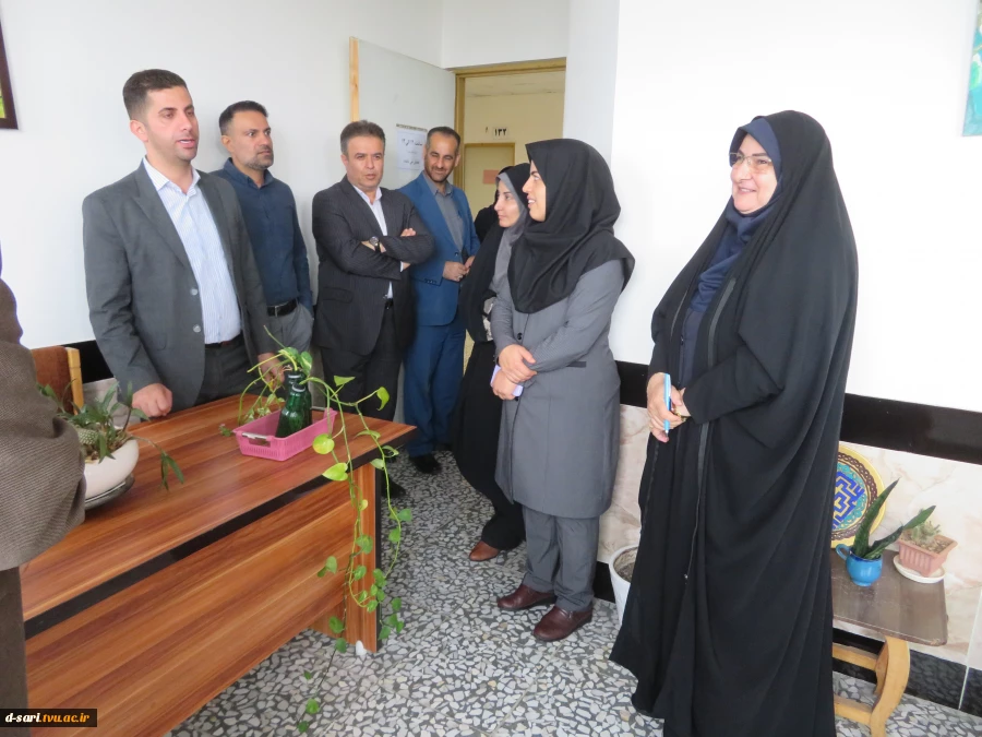 بازدید رییس دانشگاه ملی مهارت استان مازندران ازروند ثبت نام دانشجویان نوورود آموزشکده ملی مهارت دختران ساری 

 8