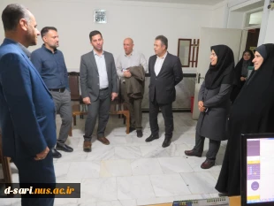 بازدید رییس دانشگاه ملی مهارت استان مازندران ازروند ثبت نام دانشجویان نوورود آموزشکده ملی مهارت دختران ساری 

 12