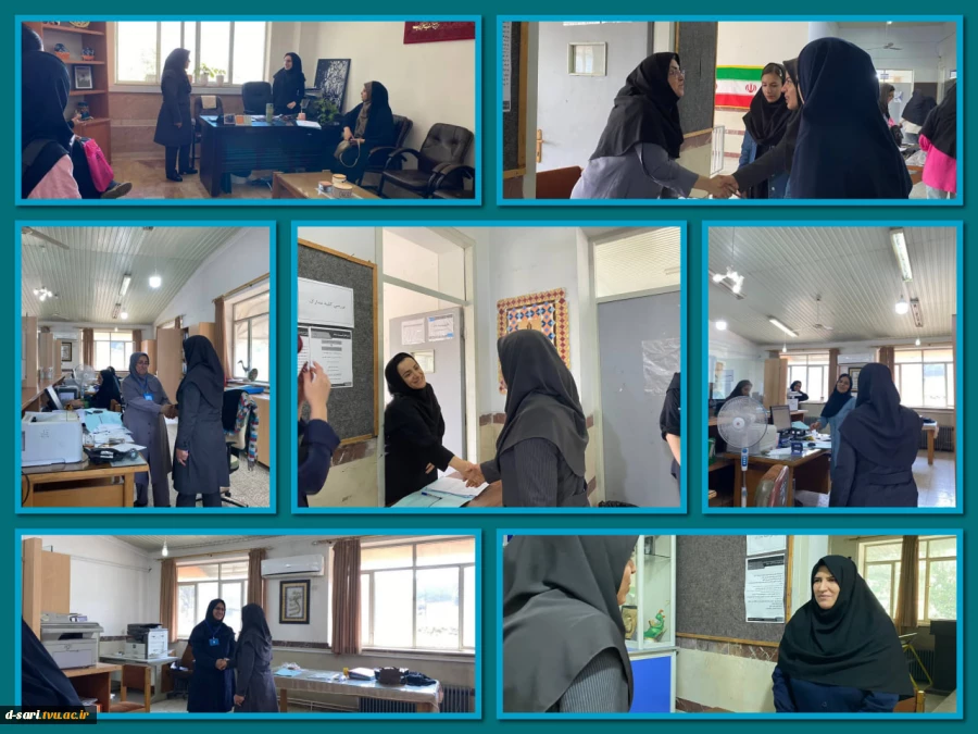 بازدید رئیس  آموزشکده ملی مهارت دختران ساری از روند اجرایی و مراحل ثبت نام دانشجویان ورودی جدید

 2