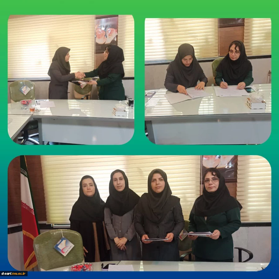 امضاء تفاهم نامه آموزشکده ملی مهارت دختران ساری با شرکت ایمن ترازگر نوین کاسپین

 2