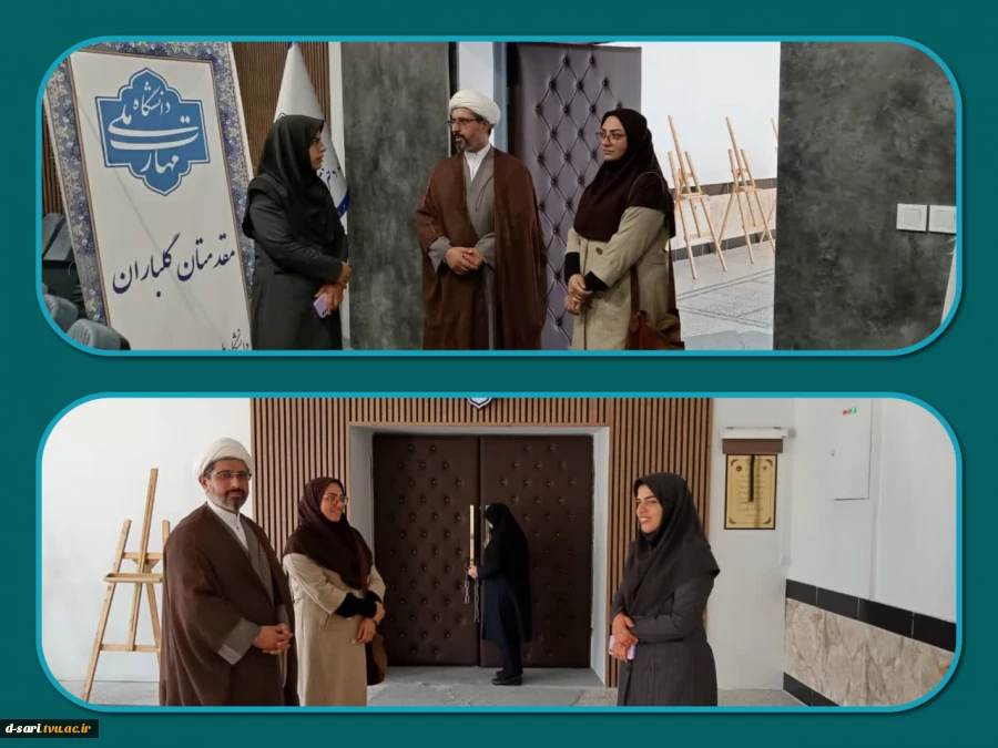 بازدید سرپرست نهاد نمایندگی مقام معظم رهبری در دانشگاه ملی مهارت استان از آموزشکده ملی مهارت دختران ساری 2