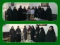 دیدار جمعی از مسئولین آموزشکده ملی مهارت دختران ساری  با خانواده شهید باکویی از شهدای جنگ ۱۲ روزه