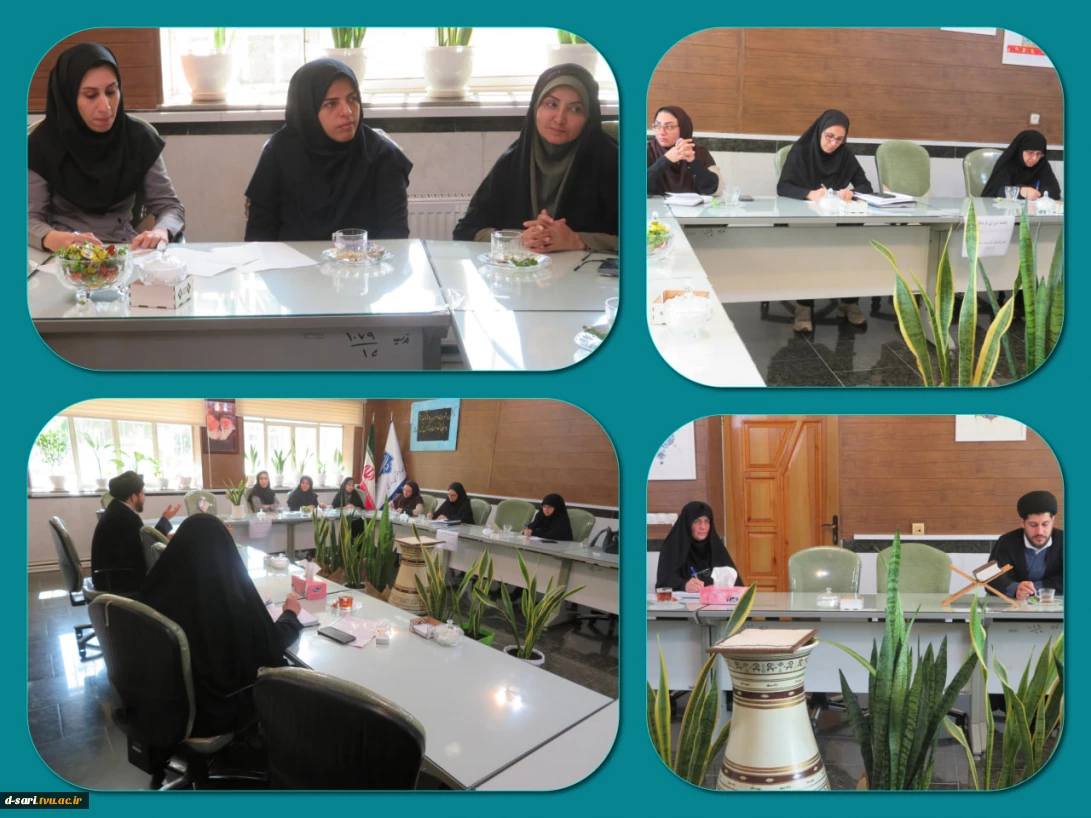 برگزاری جلسه شورای فرهنگی در آموزشکده ملی مهارت دختران ساری