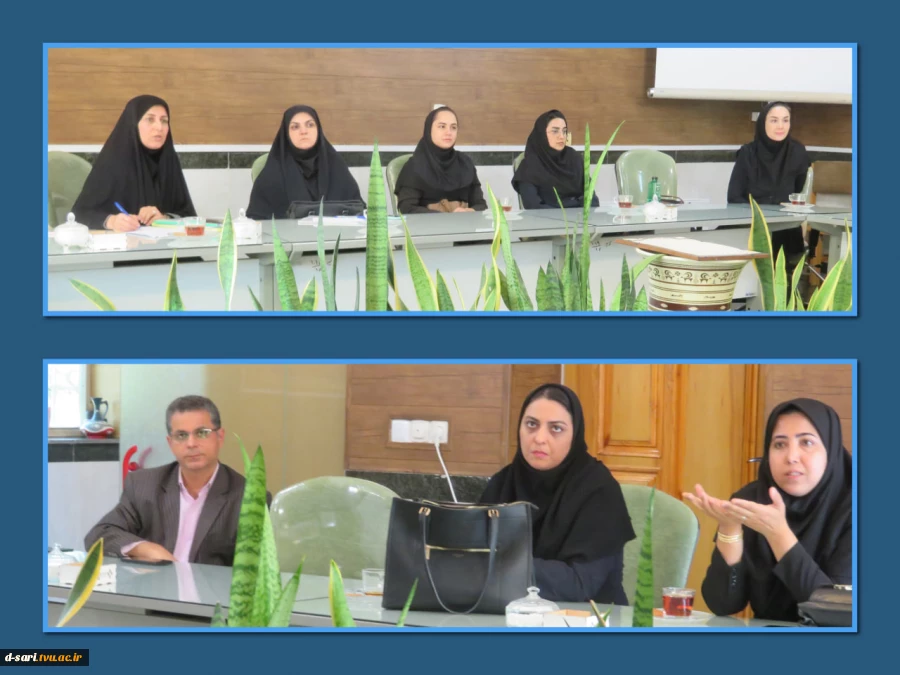 برگزاری نشست هم اندیشی اساتید گروه حسابداری در آموزشکده ملی مهارت دختران ساری 2
