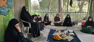 برگزاری مراسم فاطمیه در امامزاده خدیجه  اسبورز ساری بامداحی آقای رمضانی و قرائت حدیث کساء  3