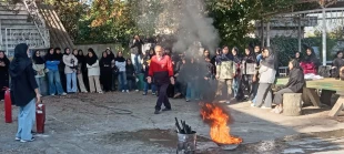برگزاری کارگاه آموزشی "اطفاء حریق" در آموزشکده ملی مهارت دختران ساری  3