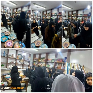 بازدید دانش آموزان "هنرستان شاهد بنت‌الهدی قائمشهر" از آموزشکده ملی مهارت دختران ساری