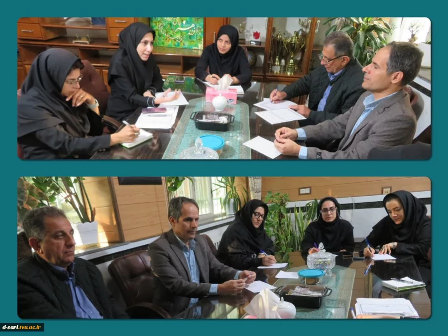 برگزاری "کمیته پژوهش" در آموزشکده ملی مهارت دختران ساری 2