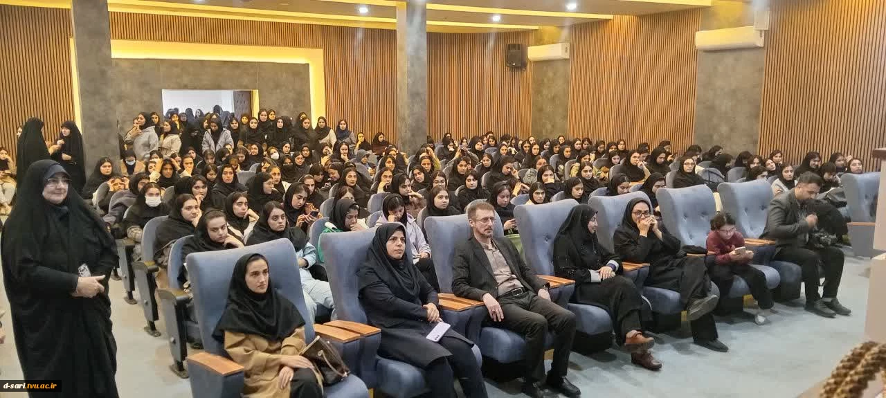  برگزاری جشن روز دانشجو در آموزشکده ملی مهارت دختران ساری 
