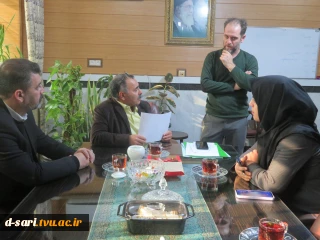 بازدید میدانی نماینده نظارت، ارزیابی و تضمین کیفیت دانشگاه ملی مهارت کشور از آموزشکده ملی مهارت دختران ساری 