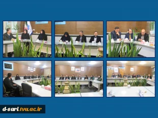 بازدید هیات عالی دانشگاه ملی مهارت کشور از دانشکده ملی مهارت دختران ساری زیر بارش باران 2