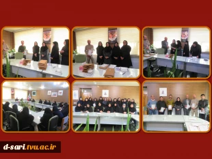 تجلیل و تکریم  از کارکنان مرد به مناسبت گرامیداشت روز مرد و مقام پدر در آموزشکده ملی مهارت دختران ساری  3