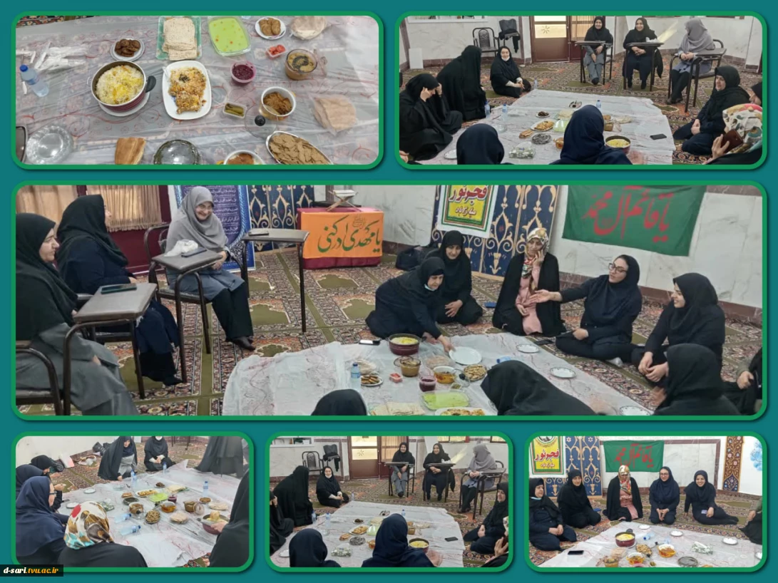 برگزاری "سفره فراوانی" در آموزشکده ملی مهارت دختران ساری  به مناسبت گرامیداشت دهه فجر