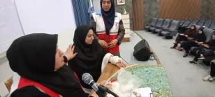 برگزاری کارگاه آموزشی« کمک های اولیه هلال احمر مبتنی بر نیاز در شرایط جنگ»  
 2