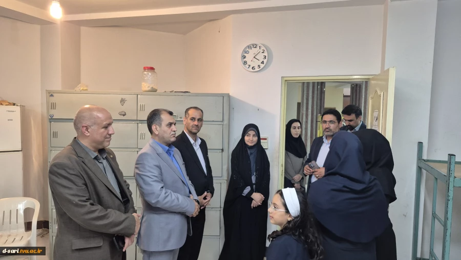بازدیداز معاون فرهنگی و دانشجویی دانشگاه ملی مهارت از آموزشکده ملی مهارت دختران ساری  4