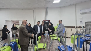 بازدیداز معاون فرهنگی و دانشجویی دانشگاه ملی مهارت از آموزشکده ملی مهارت دختران ساری  6