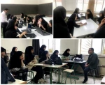 اولین روز برگزاری کلاس های عملی بصورت حضوری، در دانشکده دختران ساری 2