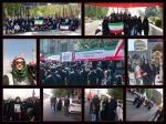 حضور کارکنان و دانشجویان آموزشکده ملی مهارت دختران  ساری در ایام وداع، تشییع و تدفین آقای شهید ایران 
 2