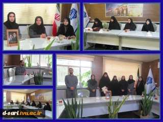 مراسم معارفه فرمانده بسیج دانشجویی آموزشکده ملی مهارت دختران ساری