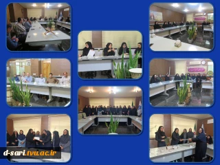 برگزاری جلسه شورای اداری در آموزشکده ملی مهارت دختران ساری